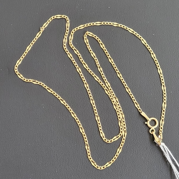 14k gold necklace 18 inch - Picture 2 of 6